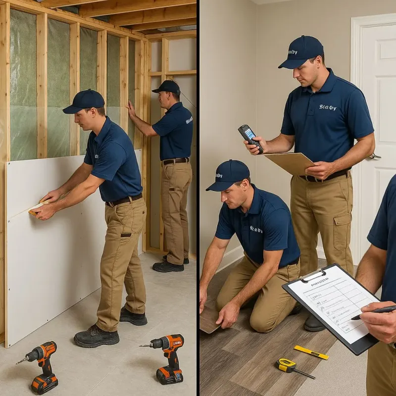 Repairs and Reconstruction process in Villages of Oriole, FL